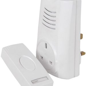 Plug In Digital Wireless Door Chime With Socket DC105