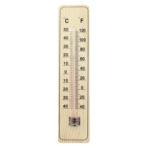 Wooden Garden Thermometer