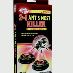 Doff 2 In 1 Ant & Nest Killer Bait Stations Pack 2