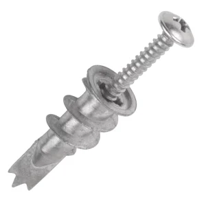 Heavy Duty Plasterboard Self Drilling Fixings With Screw Pack 100 Securit