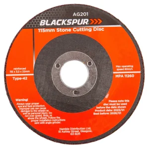 115 x 3.2mm Stone Cutting Disc AG201