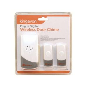 Plug In Wireless Door Chime With Front & Back Doorbell DC106