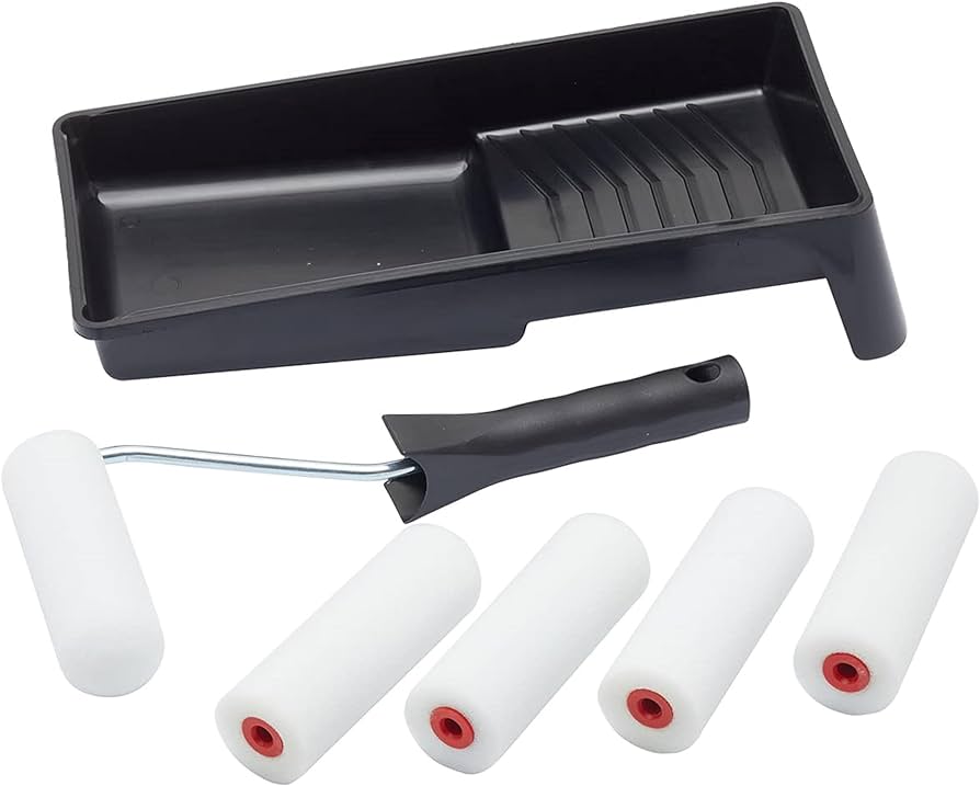 7pc 4" Roller & Tray Set PR121