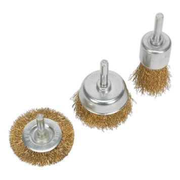 3pc Wire Brush Set WB151