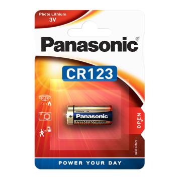 1pc CR123 Lithium Camera Battery Panasonic