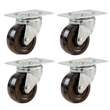 4pc 50mm Swivel Castor Wheel Set CW250
