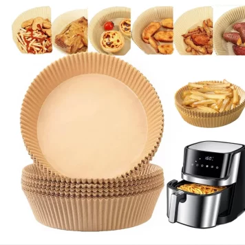 50pc Round Air Fryer Paper Liners AF207