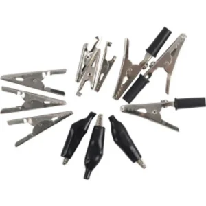 12pc Crocodile Clip Set Supatool