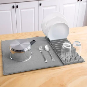 2 in 1 Dish Drying Mat & Rack MC115