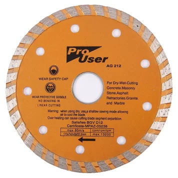 115mm Diamond Cutting Disk - Wet & Dry AG212
