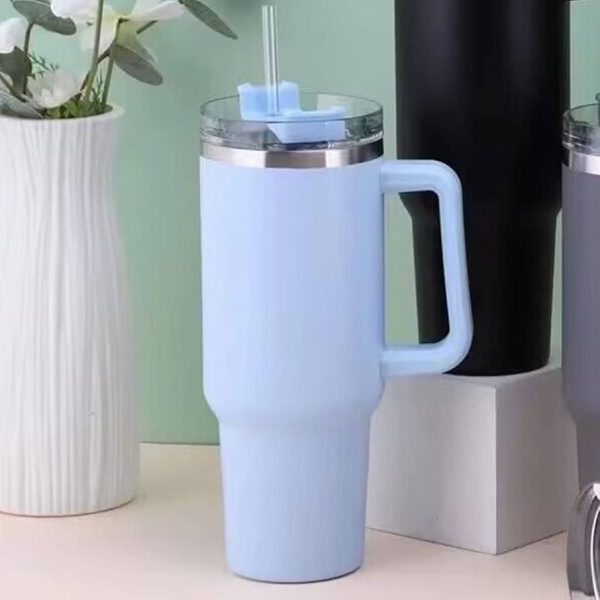 40oz Stainless steel Insulated Cup With Straw SB405 - Hardware Heaven