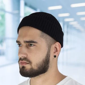 Knitted Beanie Hat HT190