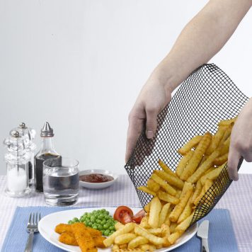 Oven Mesh Chip Basket KT166