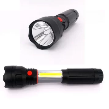 Extendable Flashlight 3W COB & LED Lamp RT425