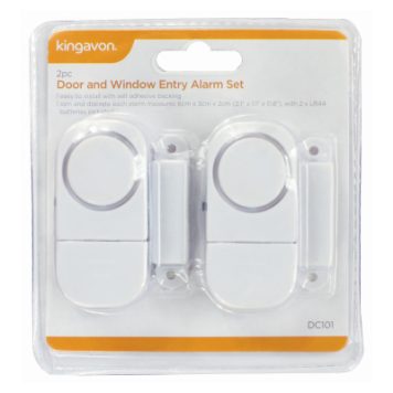 2PC Door & Window Entry Alarm Set BB-DC101 Kingavon
