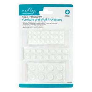 46pc Transparent Furniture & Wall Protectors FP158 Ashley