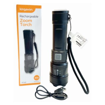 Rechargeable Zoom Torch RT441 Kingavon