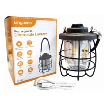 Rechargeable Dimmable Lantern RT445 Kingavon