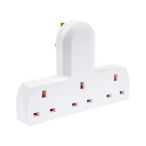 3 Way Extension Plug Socket PA097