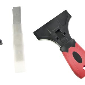 Safety Window Scraper With 3 Spare Blades SCR313