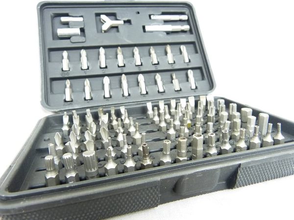 Micro Security Bit Types 100pc Assorted Security Bit Set SD385 - Hardware Heaven