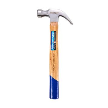 Blue Spot Tools 16oz (450g) Genuine Hickory Claw Hammer