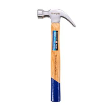 Blue Spot Tools 20oz (560g) Genuine Hickory Claw Hammer