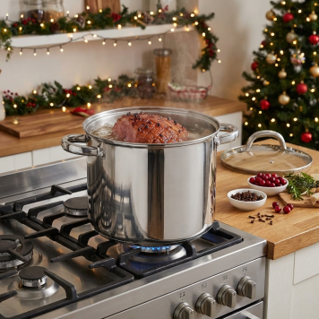 Everyday Stockpot/Ham Pot with Lid 28cm (11211C)