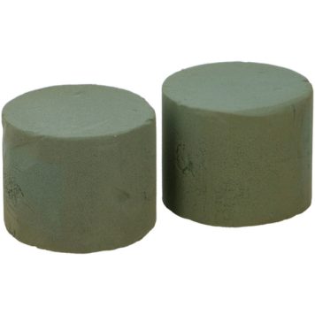 2pk Oasis Floral Foam 9.5x8cm