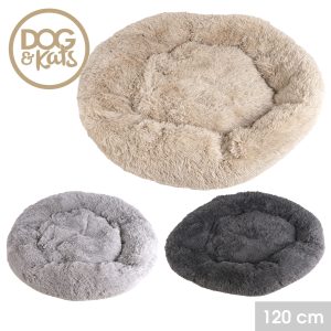 Dogs & Cats Fluffy Cushion - 120cm