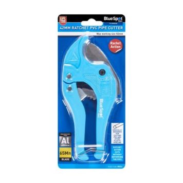 Blue Spot Tools 42mm Ratchet PVC Pipe Cutter 09311