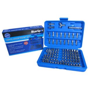 Blue Spot Tools 100 PCE Security Screwdriver Bit Set 14153