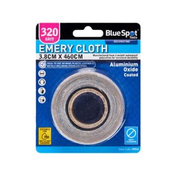 Blue Spot Tools 3.8cm x 460cm Emery Cloth 320 Grit