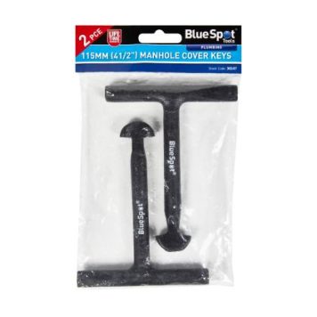 Blue Spot Tools 2PCE 115MM (4 1/2") Manhole Cover Keys 30147