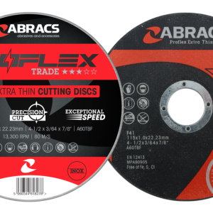 Abracs Proflex Extra Thin Cutting Discs Pack 10 115mm
