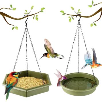 2 in 1 Bird Feeder And Bath BF128