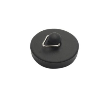 Securplumb Plug Sink/Bath Black 1 3/4"