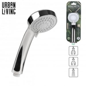 3 Jet Chrome Shower Head Urban Living