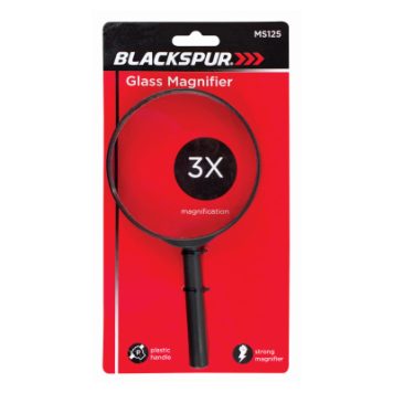 Glass Magnifier - x3 Magnification Ms125