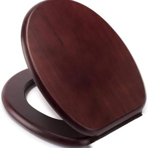 18" Toilet Seat - Mahogany TS502