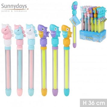 Kids Shark And Unicorn Water Gun 36cm Sunnydays