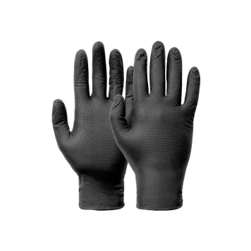 50pc Black Nitrile Gloves – Power Free Marksman Skins