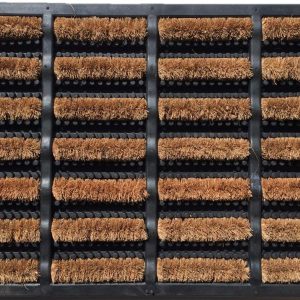 40x60cm Heavy Duty Scraper Coco Rubber Door Mat DM153