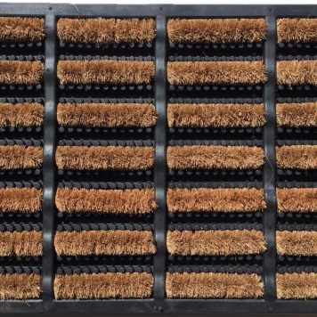 40x60cm Heavy Duty Scraper Coco Rubber Door Mat DM153