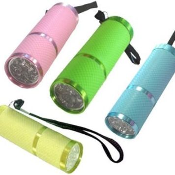 9 LED Glow In The Dark Torch RT365