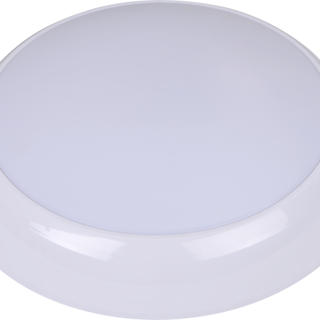 Tezla LED Multi-Wattage Round Bulkhead Ceiling Light