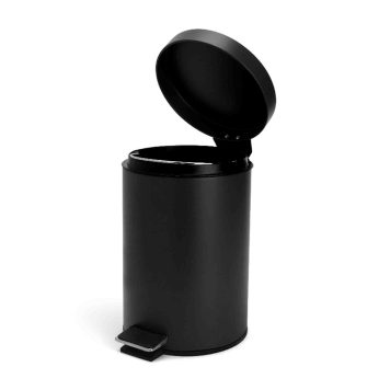 3Lt Pedal Bin - Black PB401