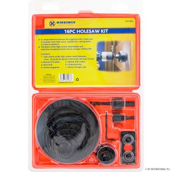 16pc Holesaw Set - 60038C