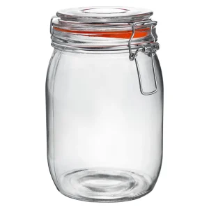Glass Clip Jar