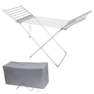 12m Winged Heated Clothes Airer De Ville DEVEV230